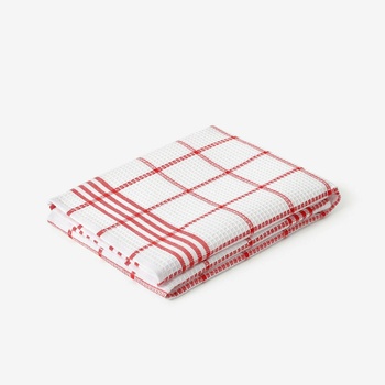 Goldea červené prúžky 50 x 70 cm