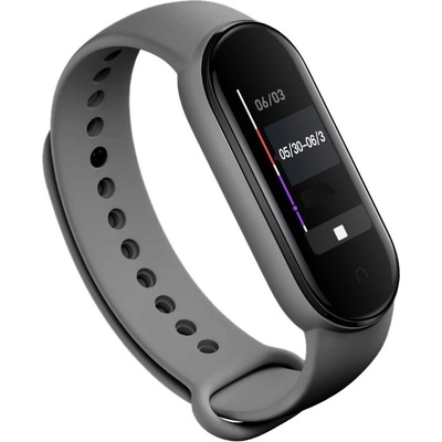 Xiaomi Mi Band 5/6 náhradný náramok Tmavo šedá MBS5-TMASED
