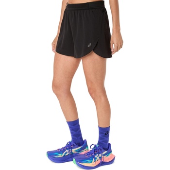 ASICS Дамски къси панталони Asics Metarun Split Shorts Running Short Womens - Black