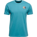 Black Diamond Мъжка тениска Black diamond Faded S/S Tee T-shirt - Creek Blue - размер XS (216-2846-0511)