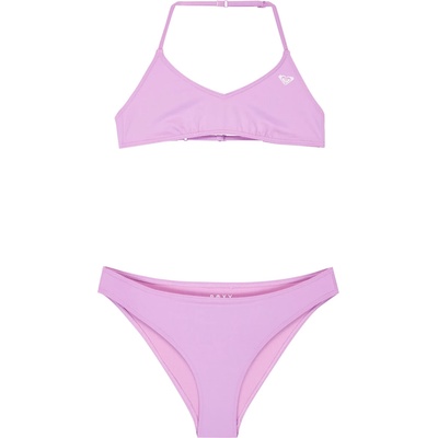 Roxy Детски комплект бикини Roxy Kid's Solid Active RG Tri Bra Set Bikini - Crocus Petal - размер 16 Years (750-2851-0111)