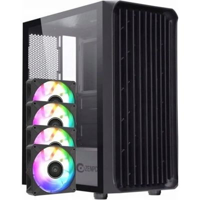 Zenpc Z3 Air Black 4x Fander P12 PWM PST ARGB