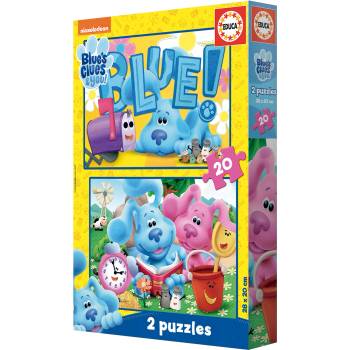 Image 1 of Educa Пъзел Educa 2 в 1 - Загадките на Blue (EDU19399)