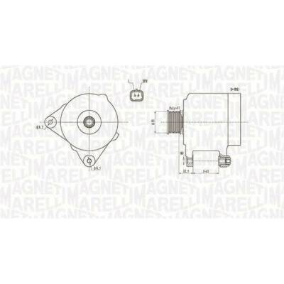 generátor MAGNETI MARELLI 063731768010