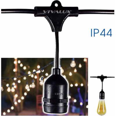 VIVALUX ДЕКОРАТИВЕН КАБЕЛ 5xe27 ip44 5.2m vivalux swing-t (3800228028001)