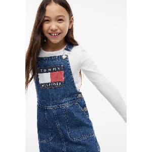 Tommy Hilfiger рокля от деним (KG0KG09402.9BY2)