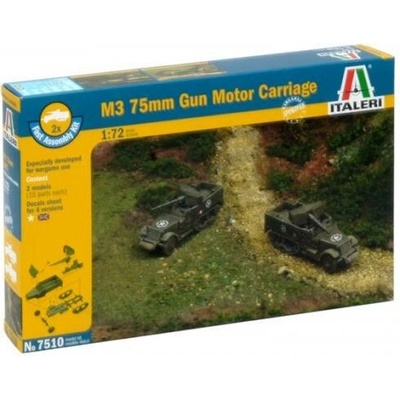 Italeri M3 75mm Gun Motor Carriage 1:72