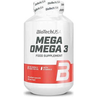 Biotech USA Mega Omega 3 180 kapsúl