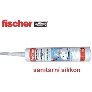 FISCHER sanitární silikon 310g bílý