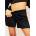 Missy Empire Къси панталони Missy Empire Casual Oversized Raw Hem Shorts - Black