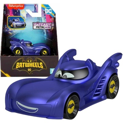 Fisher Price Batcast Kovové autíčko Batwheels Bam HML13