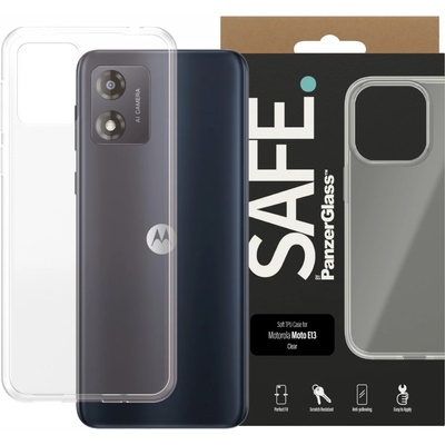 Panzer Гръб Safe Case за Motorola Moto E13 - Прозрачен