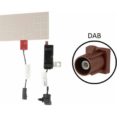 CAL-7677951 Calearo Anténa fólia DAB aktívna fantóm