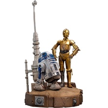 Iron Studios Star Wars C3PO a R2D2 Deluxe 1/10