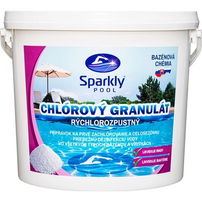 Sparkly POOL Chlórový granulát 5 kg