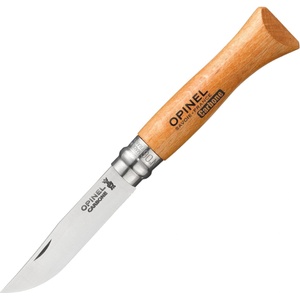 Opinel Сгъваем нож Opinel №6 Carbone, острие 7 см (113060-pe)