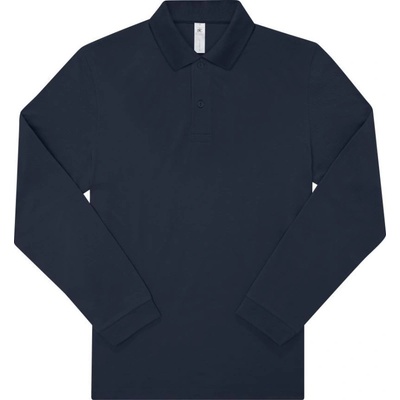 B&C polokošile B&C My Polo 210 LSL piqué dlouhý rukáv COT-01U42700301 Navy