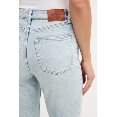Calvin Klein Jeans дънки mom fit дамски (LV047G793G)