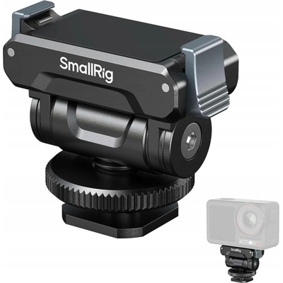 SmallRig Quick Release Support for DJI Osmo Action 5 Pro / 4 / 3 with Cold Shoe Adapter 5436 – Zbozi.Blesk.cz