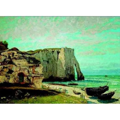 Ricordi Editions Courbet Costa di Etrat dopo la tempesta 1000 dielov