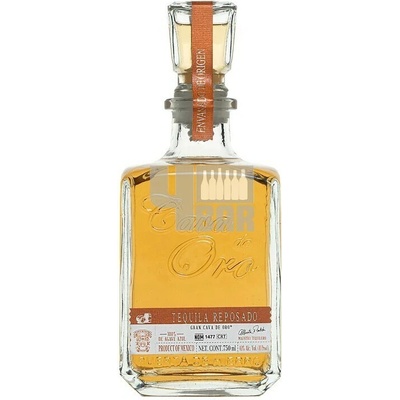 CAVA DE ORO REPOSADO 40% 0,7 l (holá láhev)