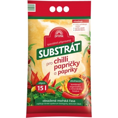 Forestina Profík Substrát pro chilli papričky a papriky 15 l