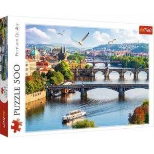 Trefl Puzzle 500 pcs Prague, Czech Republic Trefl 37382