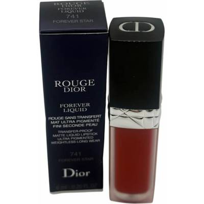 Dior Rouge Dior Forever Liquid matný tekutý rúž 741 Forever Star 6 ml