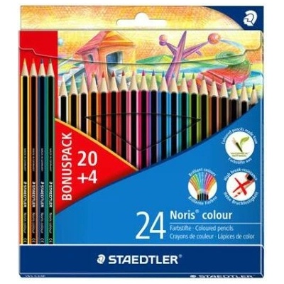 Staedtler Noris Colour 185 24 různých barev
