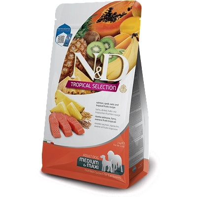 N&D Tropical Selection Adult Medium & Maxi Salmon 10 kg