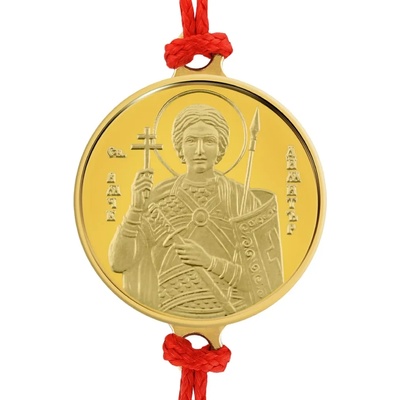 Macoins gold Златна гривна Свети Димитър