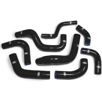 Silikonové hadice chladícího systému SAMCO Sport pro Ducati 748 R 2000 - 2002 - 8 kusů Barva: černá