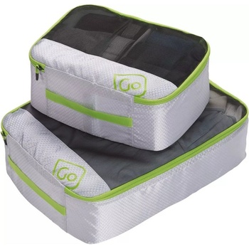 Go Travel sada obalů Deeper Packing Cubes grass green