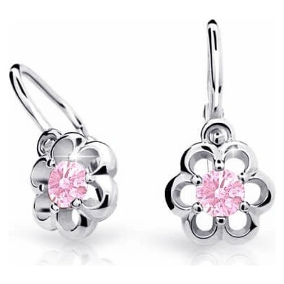 Cutie Jewellery dětské z bílého zlata C1947-10-X-2 růžová