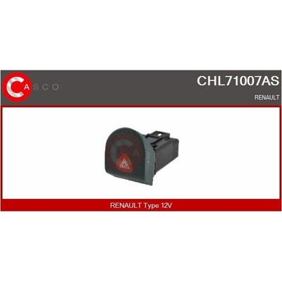 Vypínač výstražných blikačů CASCO CHL71007AS
