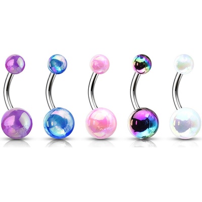 Steel Edge piercing do pupku sada 057