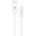 Dudao L6X USB-C - Lightning PD 20W 1m кабел - бял (6970379617649)