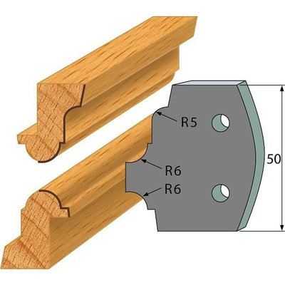 IGM profil 542 - pár omezovačů 50x4mm SP
