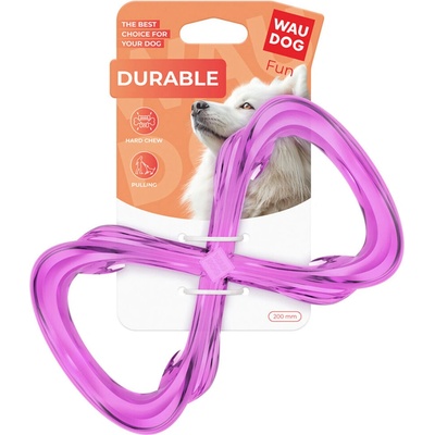 WauDog přetahovadlo 20 cm fialové