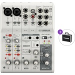 Yamaha AG06 MK2 WH Basic SET Смесителен пулт (AG06MK2W-BASIC-SET)