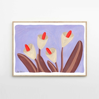 Moikka Plakát Flowers 03 by Iga Kosicka A4 (21x27cm)