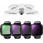 NEEWER ND Filter Set, Compatible with DJI Flip/Lito X1 Drone, ND16, ND64, ND256, CPL, Attachable, Multi-Coated, HD Neutral Density and Circular Polarization Filter Accessory Set, FL-N33 - 10105876