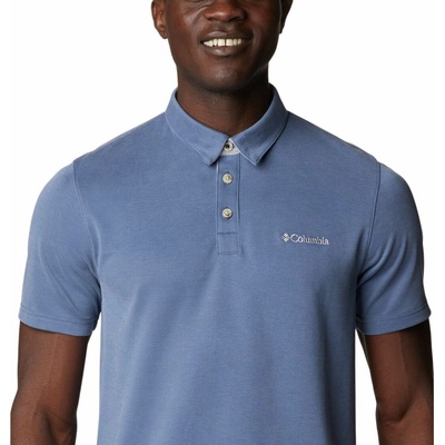 Columbia Nelson Point Polo pánske tričko Dark Mountain