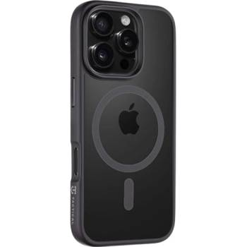 Tactical iPhone 16 Pro TACTICAL MAGFORCE HYPERSTEALTH Силиконов удароустойчив протектор за телефон, MagSafe, черен 57983121845 (57983121845)