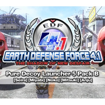 EARTH DEFENSE FORCE 4.1: Pure Decoy Launcher 5 Pack B