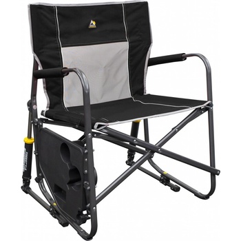 GCI Outdoor Freestyle Rocker XL with Side Table Black 47110