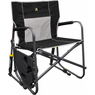 GCI Outdoor Freestyle Rocker XL with Side Table Black 47110