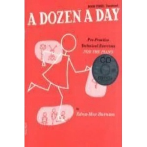 Dozen a Day Book 3 + CD | Edna Mae Burnam (2008)