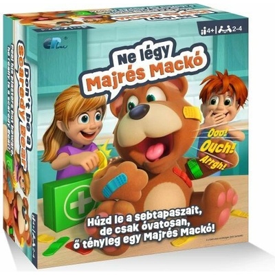 Zranený medvedík - zručnostná hra