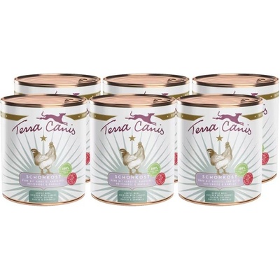 Terra Canis Gentle Meal Chicken with carrot, potato, cottage cheese & camomile 6 x 800 g